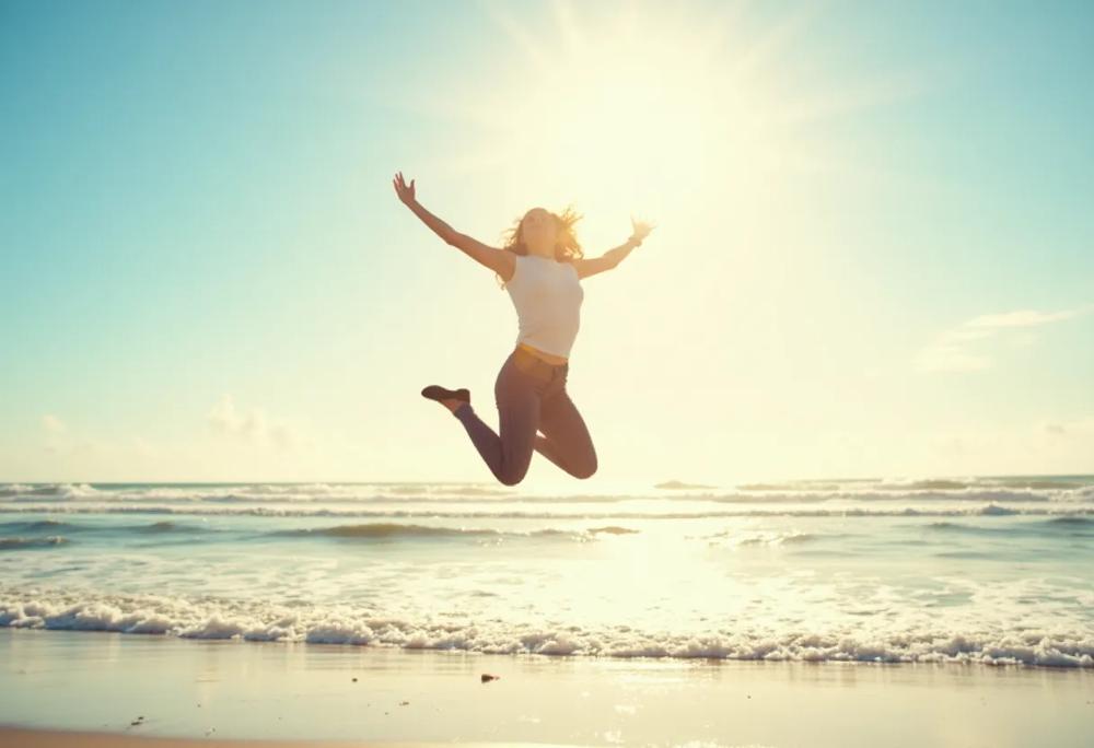 Beach jump