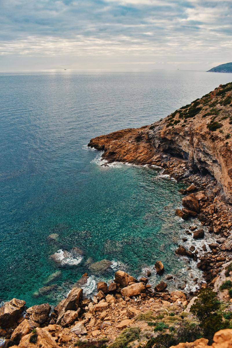 Greek coast