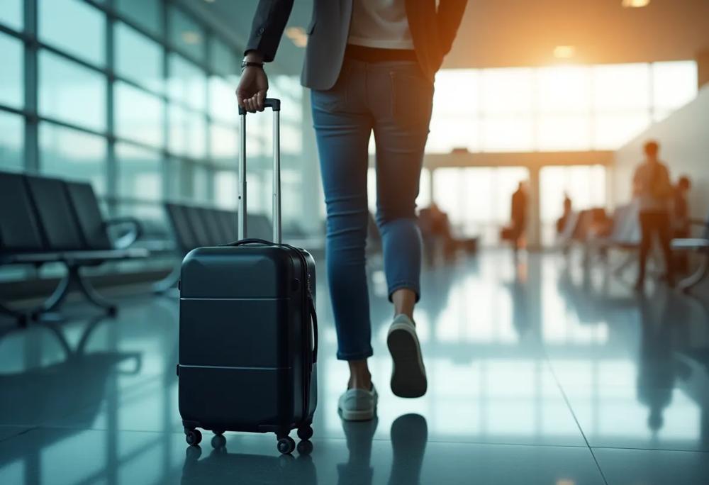 airport traveler
