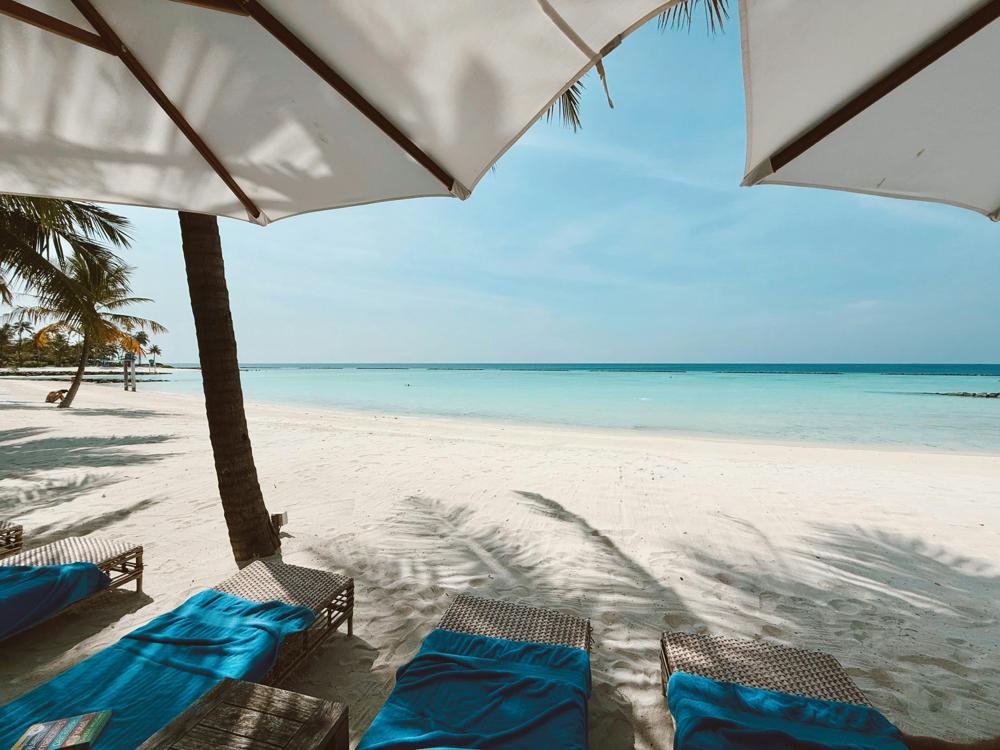 beach relaxation